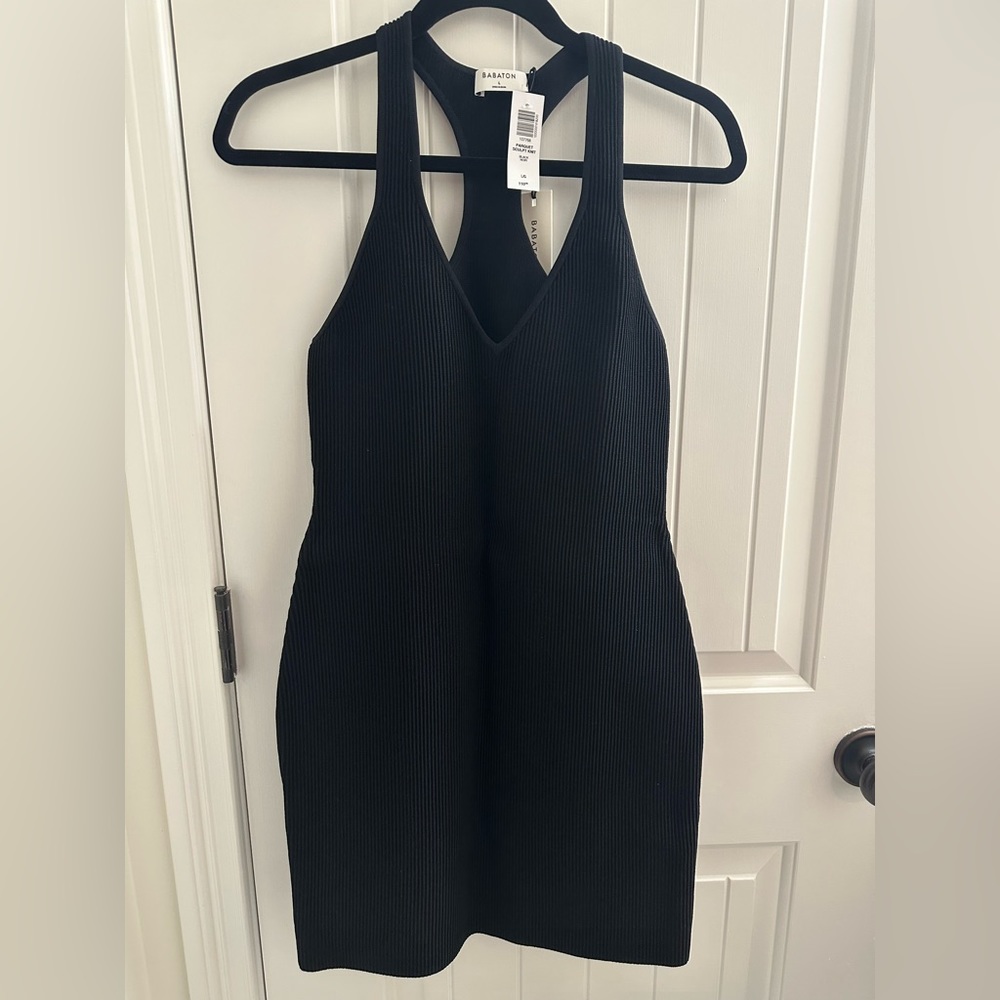 Babaton Racer Dress sculpt knit